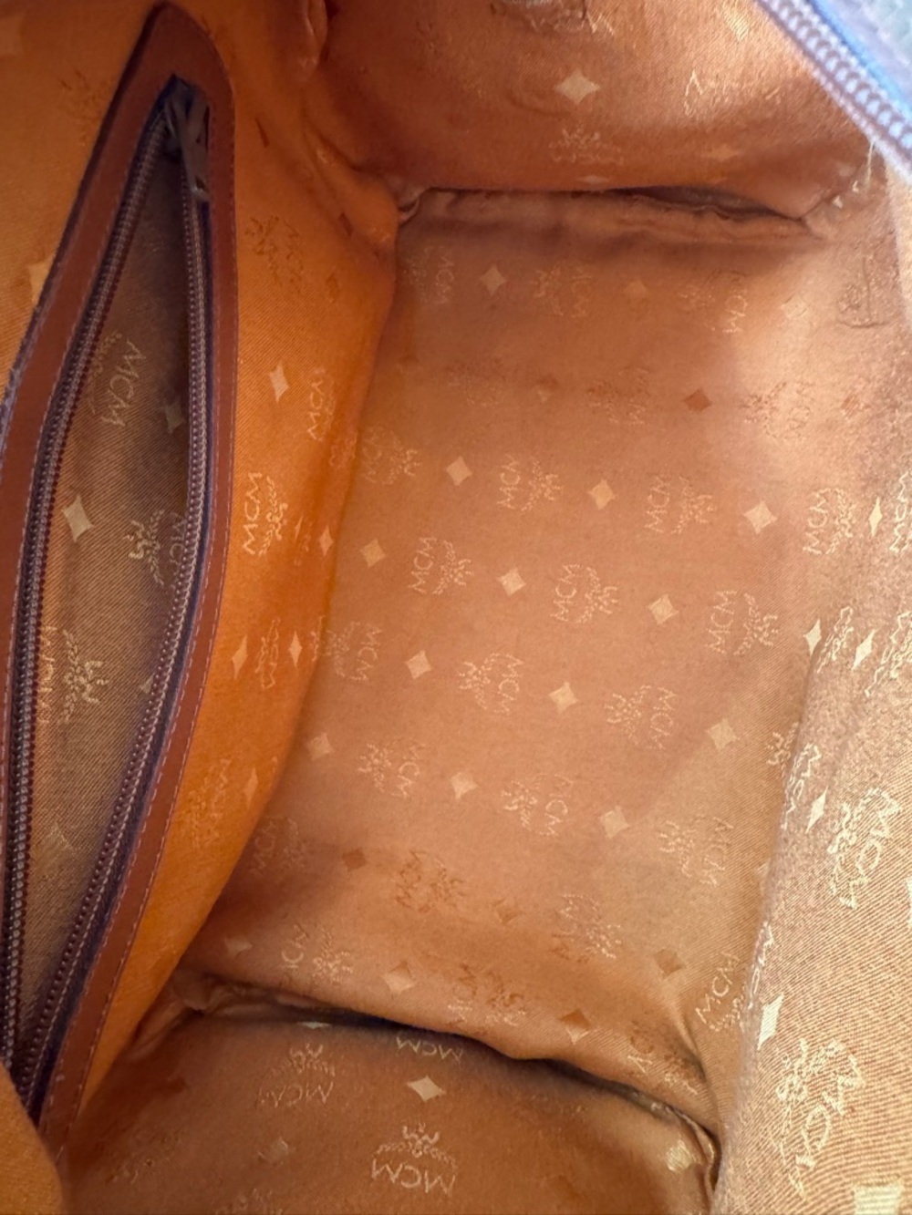 MCM Boston Bag - Cognac - Picture 10 of 11